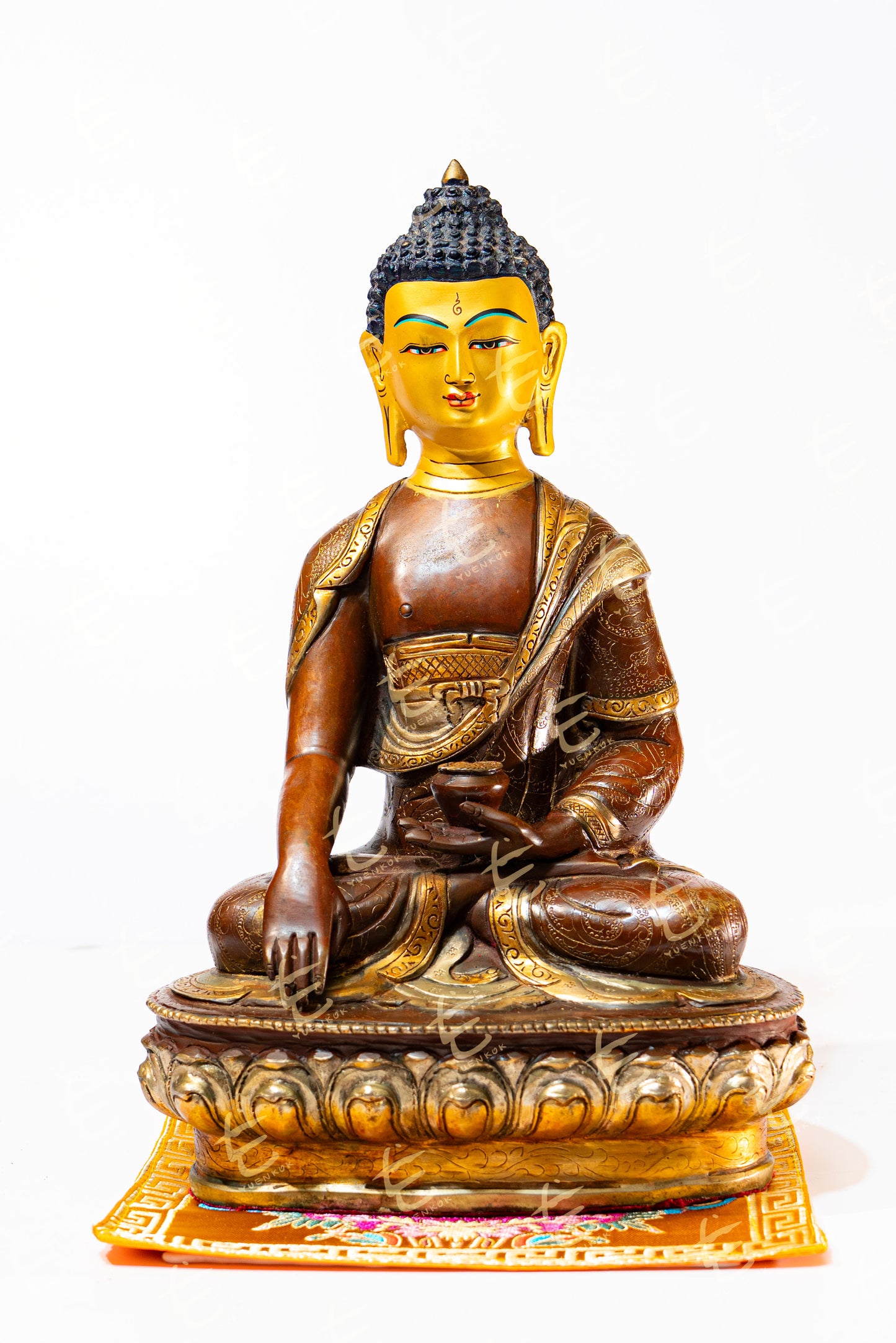 藏式釋迦牟尼佛_銅鎏金_1