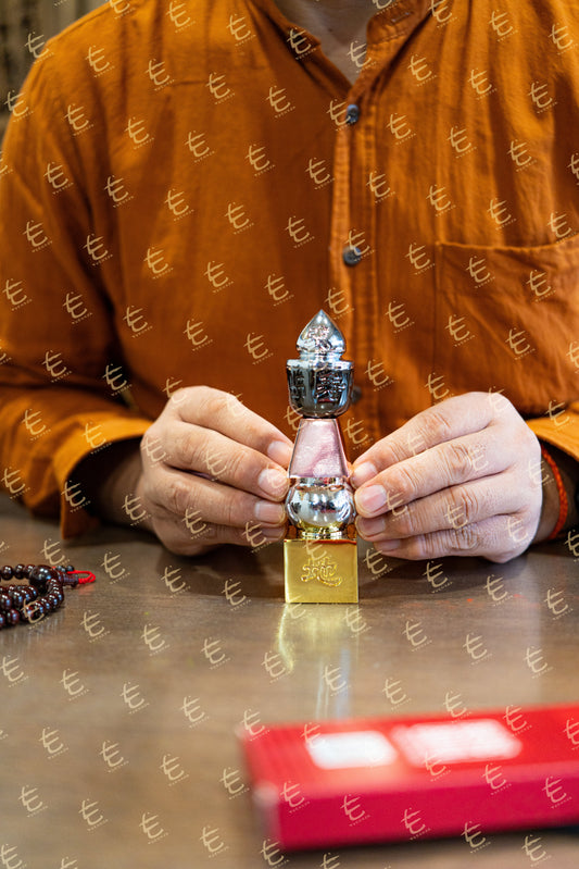 五輪化煞塔（金屬）1