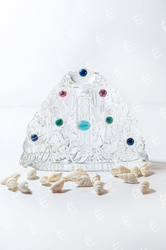 透明水晶七連靠山1