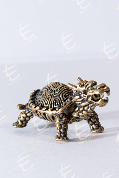 迷你黃銅龍龜2