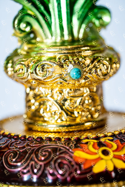 金彩繪八吉祥樹4
