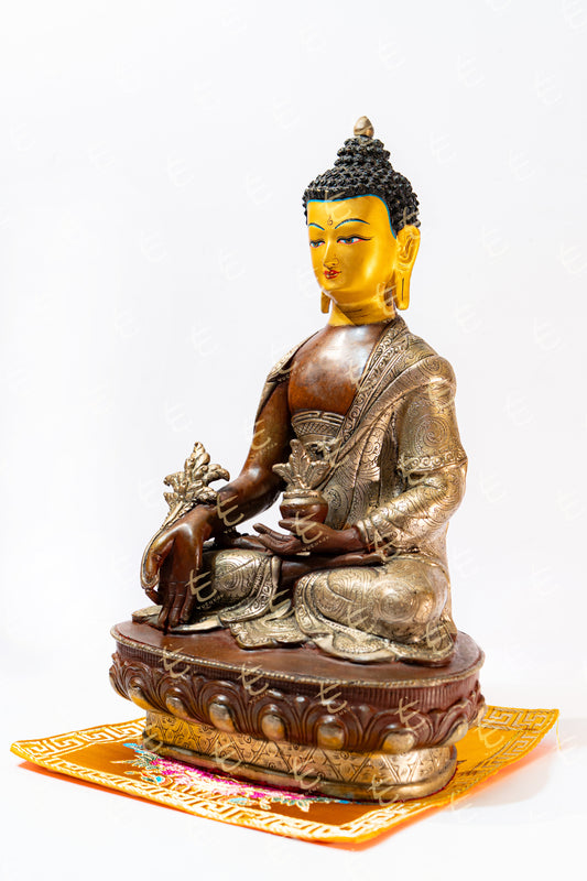 B_藏式釋迦牟尼佛_銅鎏金2