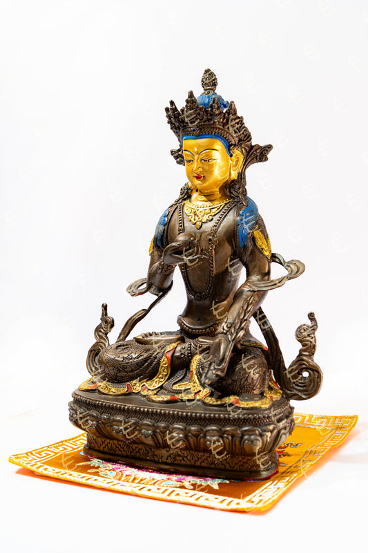 藏式金剛薩埵_Vajrasattva_菩薩神像_銅鎏金2
